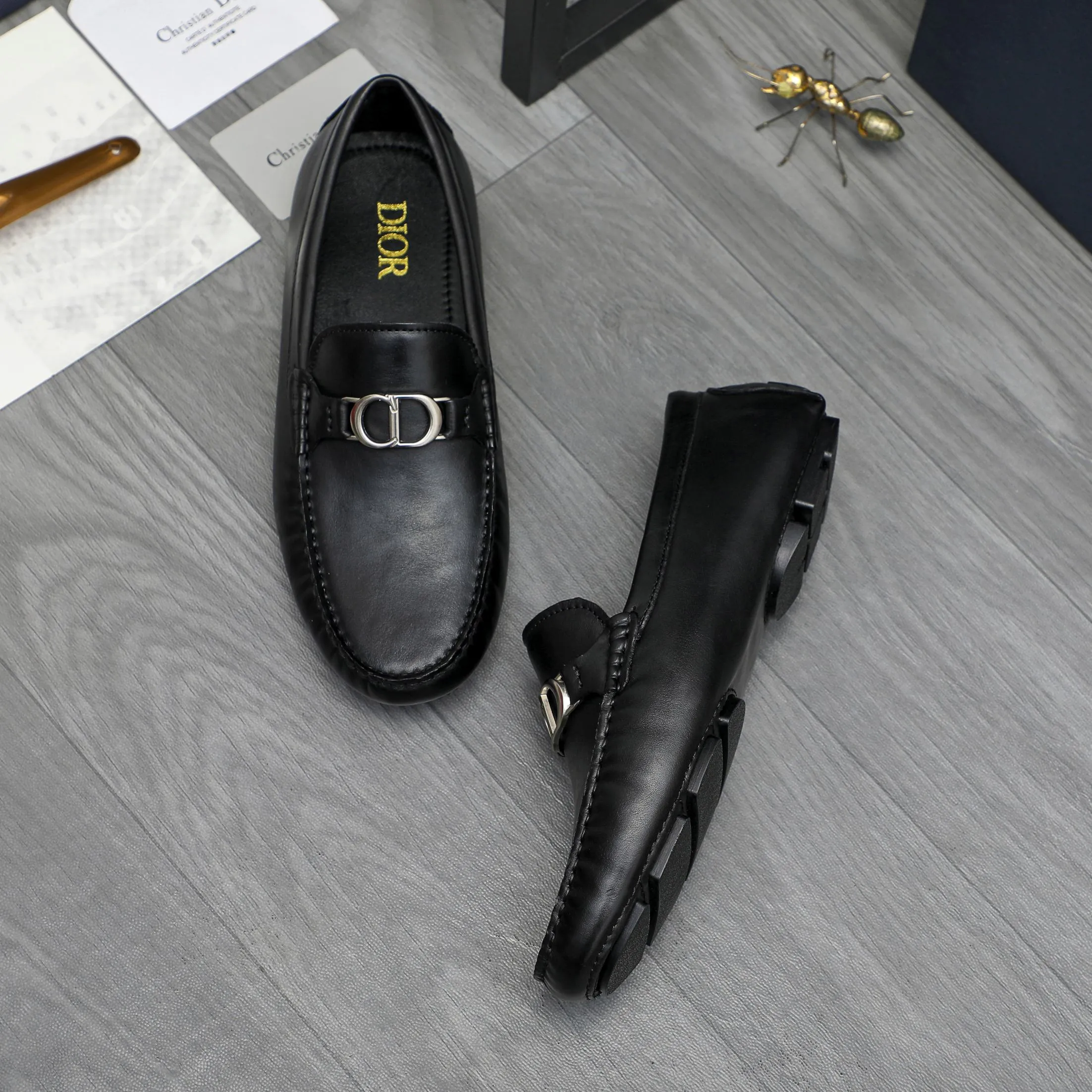 Men's shoes 💰p420 Product trademark: Dior "Dior" casual slip-on men's shoes Regular size: 38-44 Product materials: Selected high-quality cowhide upper, sheepskin lining, rubber outsole